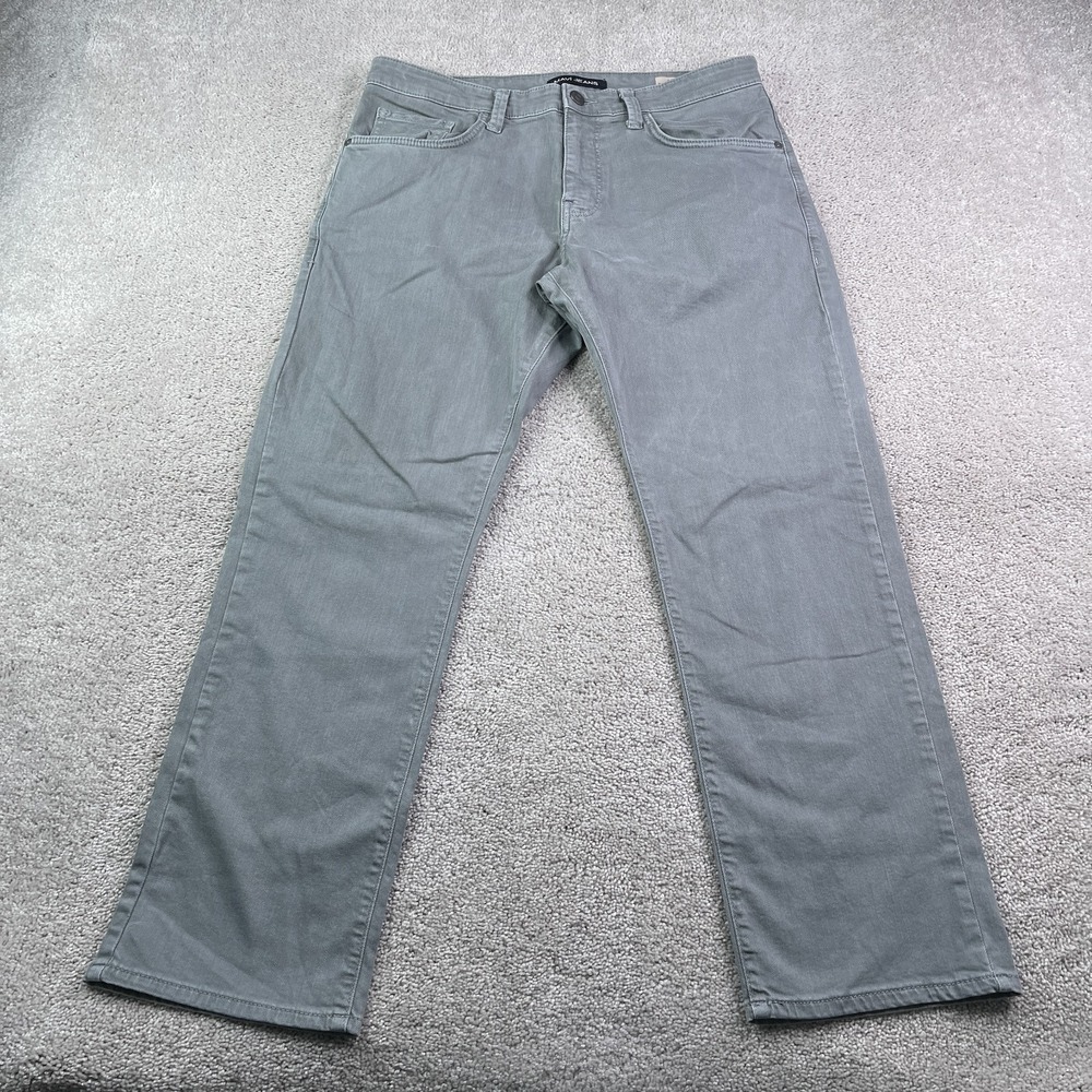 Mavi Jeans Mens 34x30 Grey‎ Matt Relaxed Straight Leg Stretch Denim Casual